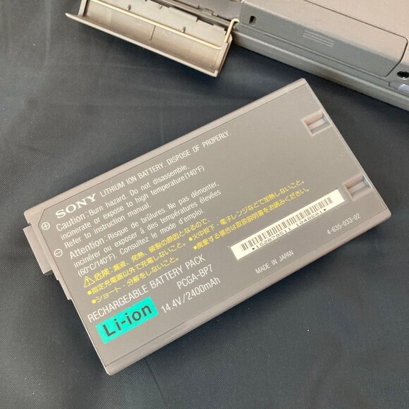 Sony Vaio PGC-705 Laptop w/ Power Supply. Fully Working. The First Vaio. Vintage - Picture 5 of 11